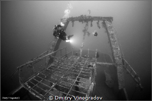 Trawler Mohamed Hasabella. Egypt, Hurgada.
30 meters deep. by Dmitry Vinogradov 